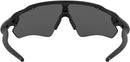 OAKLEY Men's OO9208 Radar Ev Path Rectangular Sunglasses - GREY/MATTE BLACK Like New