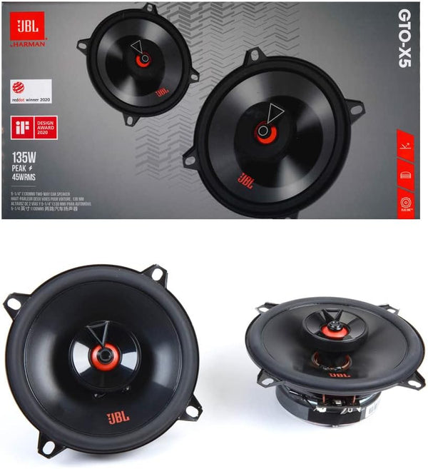JBL 5 1/4" GTO X5 Speakers - Black - Scratch & Dent