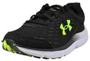 3026175 UNDER ARMOUR MEN CHARGED ASSERT 10 SHOES M BLACK/YELLOW SIZE 8.5 - Like New