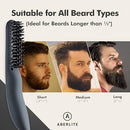 ABERLITE EDC - PREMIUM BEARD STRAIGHTENER BRUSH - B550 - GRAY - Like New