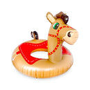 PLAYTEK 40 INCH HORSE POOL FLOAT SWIM TUBE FLOATS TUBES - BROWN/RED - Like New