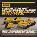 DEWALT 20V MAX XR POWERSTACK 3.5 AH POWER TOOL BATTERY - YELLOW - Like New