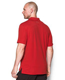 UNDER ARMOUR MEN'S PERFORMANCE TACTICAL GOLF POLO - SIZE: MEN M - RED - Brand New