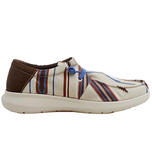 10046947 ARIAT MEN'S HILO STRETCH SNEAKER TAN SIZE 9.5 - Like New
