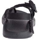 J107320 CHACO WOMEN'S ZX/2 CLASSIC SANDAL SZ 9 SOLID BLACK - Like New