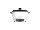 BLACK+DECKER RC5280 28-Cup Rice Cooker, White