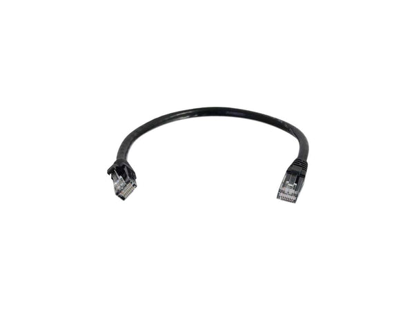 6IN CAT6 SNAGLESS UNSHIELDED (UTP) NETWORK PATCH CABLE - BLACK