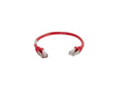 C2G 3ft Cat6 Snagless Shielded (STP) Network Patch Cable - Red