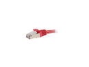 C2G 3ft Cat6 Snagless Shielded (STP) Network Patch Cable - Red