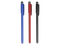 Targus Antimicrobial Stylus & Pen (3 Pack) - 3 Pack - Rubber - Black, Red, Blue