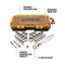 DEWALT SOCKET SET 1/4-INCH & 3/8-INCH DRIVE SAE/METRIC 34-PIECE (DWMT73804) - Like New