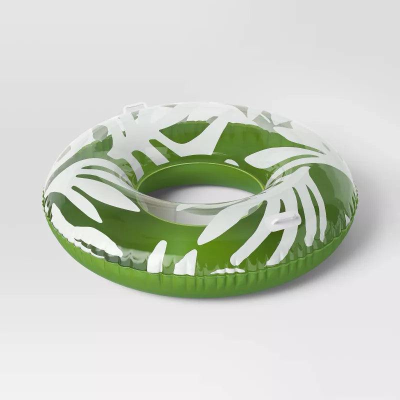 SUN SQUAD TUBE HANDLES INNER TUBE, 1 PERSON - GREEN - Like New