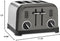 Cuisinart CPT-180BKS Classic 4-Slice Toaster - Black/Stainless Steel Like New