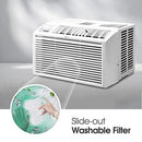 LG 5000 BTU Window Air Conditioners [2023 New] Easy Mechanical Control White - Like New
