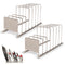 CUISINEL LID AND DISH ORGANIZER RACK 2-PACK SATIN NICKEL - Scratch & Dent