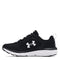 Under Armour Women's Charged Assert 9 Black/White/White Size 8.5 New