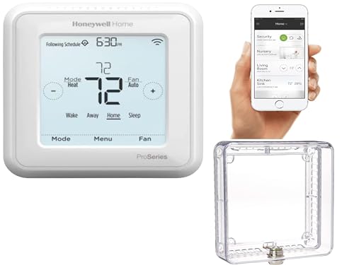 HONEYWELL TH6220WF2006/U LYRIC T6 PRO WI-FI PROGRAMMABLE THERMOSTAT COVER - Like New