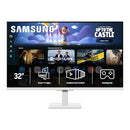 SAMSUNG M5 M50F 32" HDR SMART MONITOR LS32FM503ENXZA - WHITE - Like New