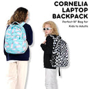 J WORLD NEW YORK CORNELIA MIDDLE SCHOOL BACKPACK LAPTOP BOOKBAG - GALAXY - Like New