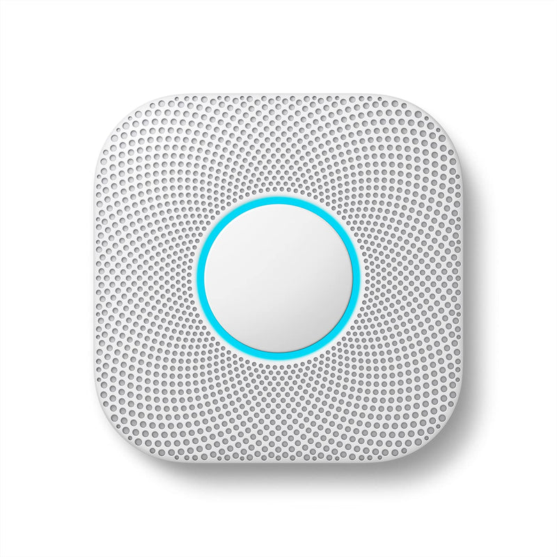 GOOGLE NEST PROTECT SMOKE ALARM SMOKE DETECTOR CARBON MONOXIDE WIRED WHITE - Brand New