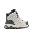 YL8651 COLUMBIA WOMEN'S STRATA TRAIL MID WATERPROOF MEN'S 10 - CLOUD/ DARK GREY - Like New