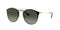 RAY BAN RAY-BAN SUNGLASSES RB 3546 187/ 71 ROUND GLASSES - DARK GRAY - Like New