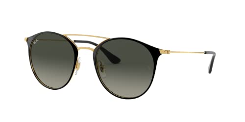 RAY BAN RAY-BAN SUNGLASSES RB 3546 187/ 71 ROUND GLASSES - DARK GRAY - Like New