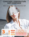 Silk Heated Eye Mask 2000mAh Large Size Cordless Sleep Mask Warm Eye Compresses - Like New