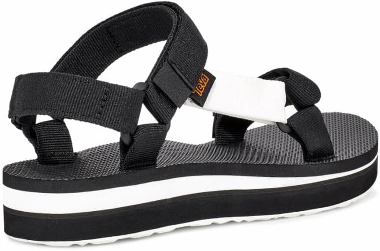 1090969 Teva Midform Universal Womens Black/White Size 9 Like New