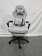 DARKECHO GAMING CHAIR FABRIC POCKET SPRING CUSHION - GRAY/BLUE - Like New