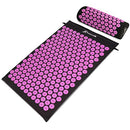 PROSOURCEFIT ACUPRESSURE MAT AND PILLOW SET SIZE LARGE - BLACK/PINK - Brand New