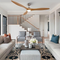 IHomeAdore CF315BS 72 Inch Large Ceiling Fan - Timber Gray - Like New