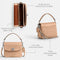 Coach Women's Embossed Croc Cassie Crossbody 19 Bag Buff - Like New