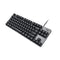 LOGITECH K835 TKL ALUMINUM MECHANICAL KEYBOARD WITH CABLE - TENKEYLESS QUIET - Like New