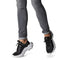 1986301 SOREL WOMEN KINETIC BREAKTHRU DAY LACE SHOES SIZE 8 BLACK/WHITE - Like New
