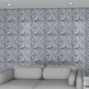 Art3d Matt Grey Silver 3D Wall Panel PVC Flower 3 Sq Meter B08D7659S4 - New - Brand New
