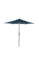 LE CONTE 7.5 ft Patio Umbrella Outdoor Market 3 Years Non-fading (Denim Blue) - Brand New