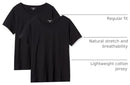 AMAZON ESSENTIALS WOMENS REGULAR-FIT 2 PACKS - SIZE 3X - BLACK - Like New