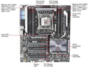 ASUS WS X299 SAGE/10G Workstation Motherboard LGA2066 DDR4 M.2 U.2 X299 CEB