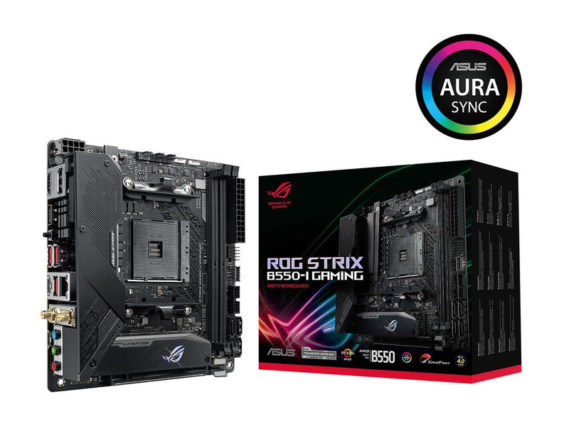 ASUS ROG Strix B550-I Gaming AMD AM4 (3rd Gen Ryzen) Mini-ITX SFF Gaming