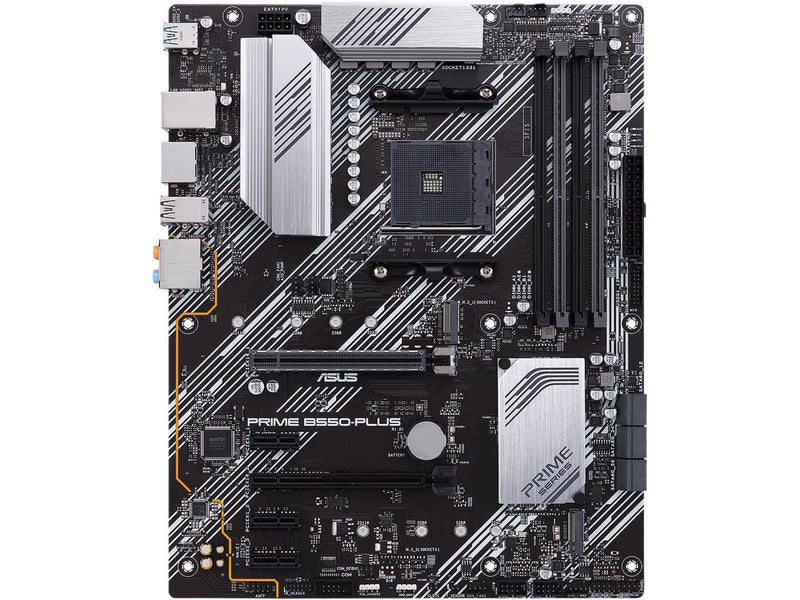 ASUS Prime B550-PLUS AMD AM4 Zen 3 Ryzen 5000 & 3rd Gen Ryzen ATX Motherboard