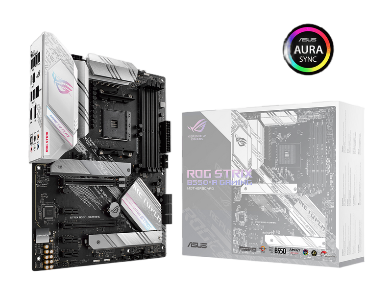 ASUS ROG Strix B550-A Gaming AMD AM4 Zen 3 Ryzen 5000 & 3rd Gen Ryzen