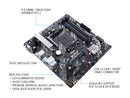 ASUS Prime B450M-A II AM4 AMD B450 SATA 6Gb/s USB 3.0 HDMI Micro ATX AMD