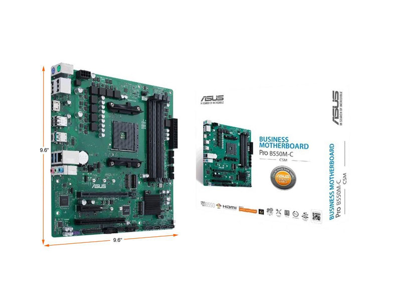 Asus PROB550M-C/CSM Pro B550mc Csm Amd Am4