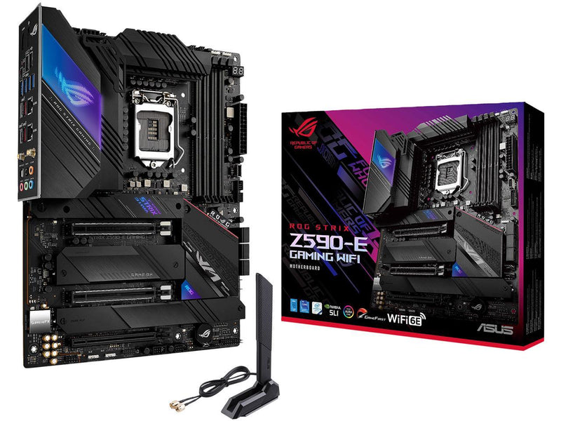 ROG Strix Z590-E Gaming WiFi 6E LGA 1200(Intel® 11th/10th Gen) ATX Gaming