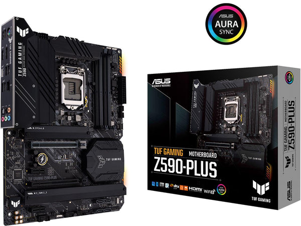 ASUS TUF Gaming Z590-Plus, LGA 1200 (Intel11th/10th Gen) ATX Gaming Motherboard