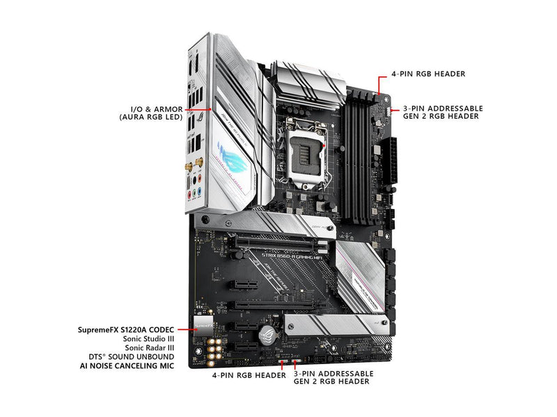 ASUS ROG Strix B560-A Gaming WiFi LGA 1200 (Intel 11th/10th