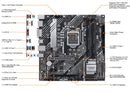 ASUS Prime H570M-PLUS/CSM LGA1200 (Intel 11th/10th Gen) MicroATX Motherboard