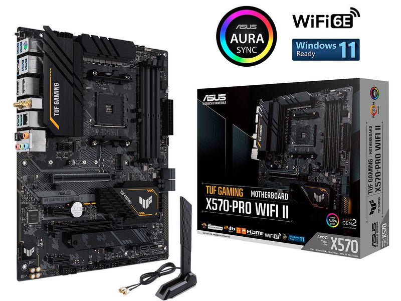 ASUS TUF Gaming X570-PRO WiFi II AMD AM4 (3rd Gen Ryzen) ATX