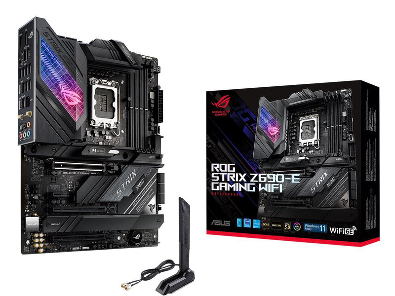 ASUS ROG Strix Z690-E Gaming WiFi 6E LGA 1700(Intel 12th Gen)ATX gaming